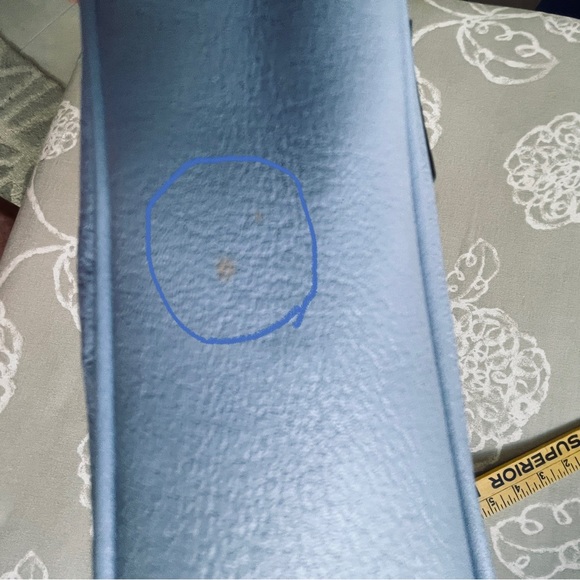 Blue Coach Leather Clutch/Wristlet - EUC - Picture 15 of 15